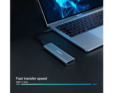 CAJA EXTERNA SSD NGFF/NVMe SHURA GRIS TOOQ