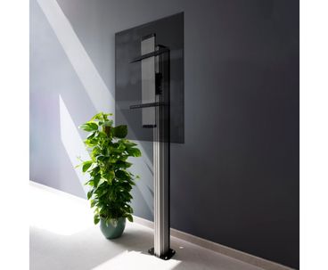 SOPORTE SUELO 37''-70'' NEGRO TOOQ