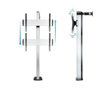 SOPORTE SUELO 37''-70'' NEGRO TOOQ
