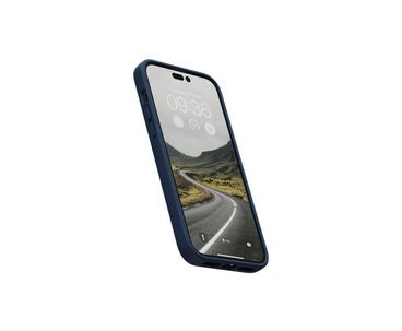 FUNDA MAGSAFE IPHONE 12/13/14 PRO MAX PIEL DE SALMON AZUL PETROLEO NJORD