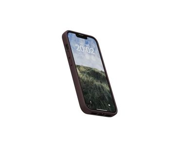 FUNDA MAGSAFE IPHONE 12/13/14 PIEL MARRON OSCURO NJORD