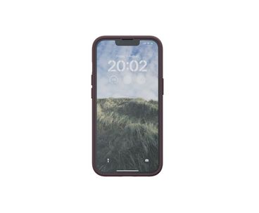 FUNDA MAGSAFE IPHONE 12/13/14 PIEL MARRON OSCURO NJORD