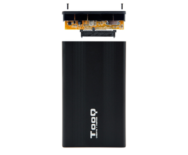 CAJA EXTERNA USB 2.5'' SATA 2.0 NEGRO TOOQ