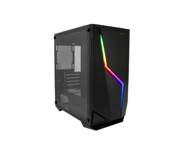 CAJA MICROATX M235 NEGRO RGB DEEPGAMING