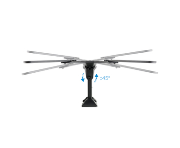 SOPORTE LCD-TV 23"-55" GIRO/INCLINABLE LP2255TN-B TOOQ