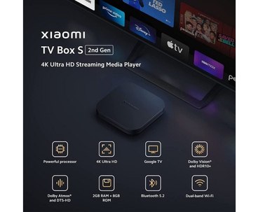 MI TV BOX S 2nd Gen 8gb 4K XIAOMI