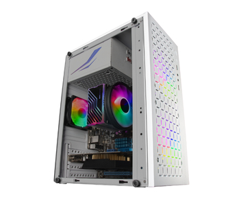 CAJA MINITORRE MICROATX MCCORE BLANCO MARS GAMING