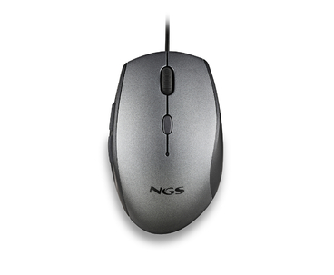 RATON OPTICO MOTH GRIS NGS