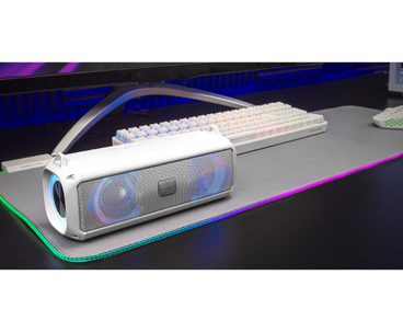 ALTAVOCES CONVERTIBLES EN BARRA DE SONIDO MSBXT BLANCO MARS GAMING