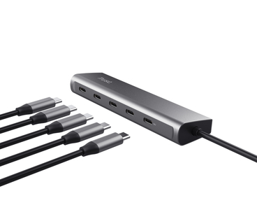 HUB 5 PUERTOS USB-C HALYX TRUST