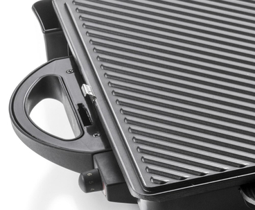 PARRILLA GRILL BALTIMORE ANTIADHERENTE NEGRO HAEGER