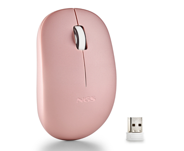 RATON NOTEBOOK OPTICO WIRELESS FOG PRO ROSA NGS