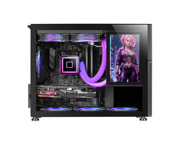 CAJA MINITORRE MICROATX MCLCD NEGRO MARS GAMING