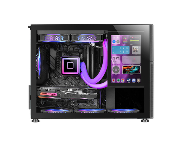 CAJA MINITORRE MICROATX MCLCD NEGRO MARS GAMING