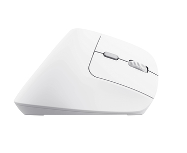 RATON OPTICO WIRELESS ERGONOMICO VERTICAL BAYO II BLANCO TRUST