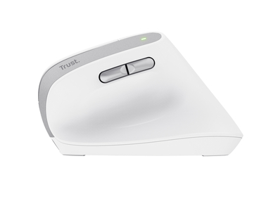 RATON OPTICO WIRELESS ERGONOMICO VERTICAL BAYO II BLANCO TRUST