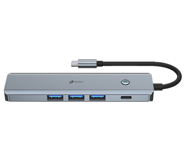 DOCKING STATION 6 PUERTOS USB-C LEOTEC