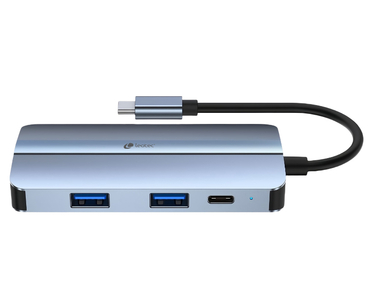 DOCKING STATION 7 PUERTOS USB-C LEOTEC