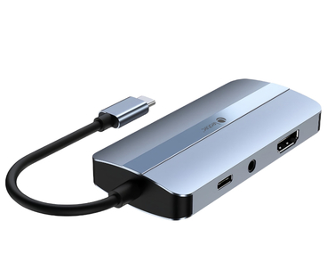 DOCKING STATION 7 PUERTOS USB-C LEOTEC