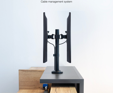 SOPORTE MESA 2 PANTALLAS 17"-32" TOOQ