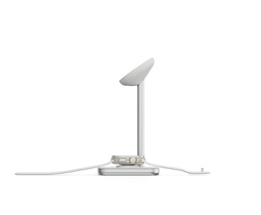 SOPORTE BASE DE CARGA INALAMBRICO 3en1 MAGSAFE PLATA LINQ